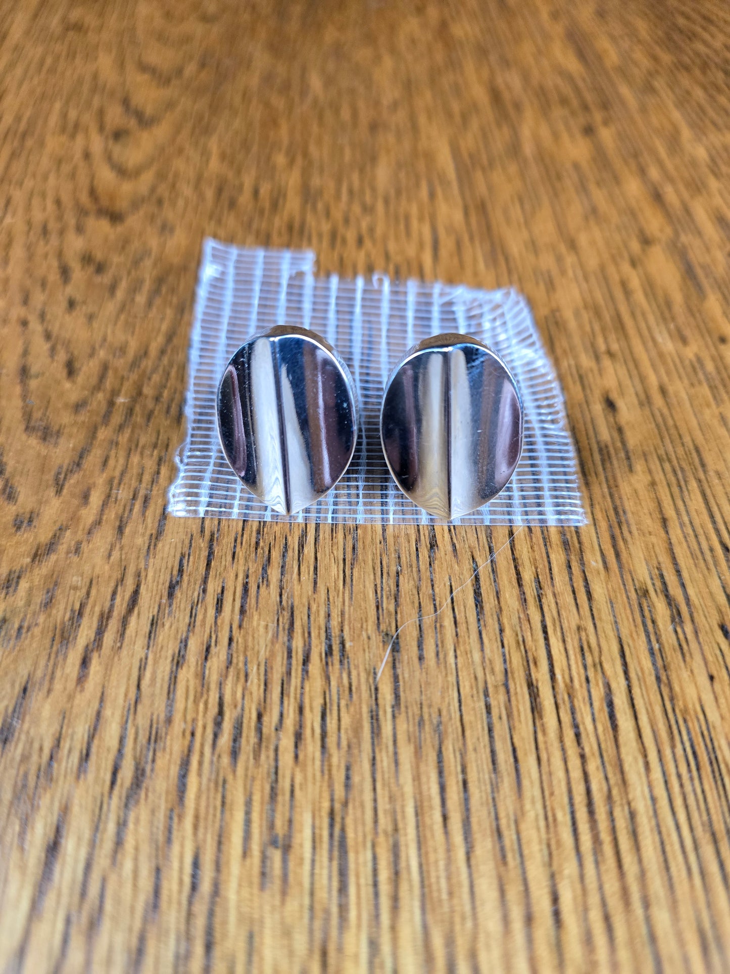 Vintage Sterling Silver Balderas Taxco Cuff Links Mexico