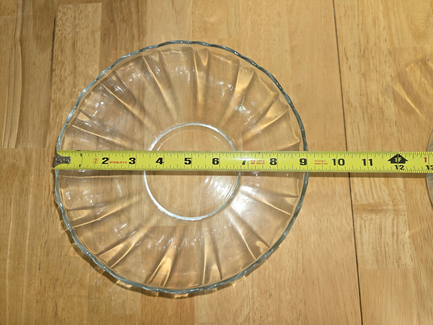 ✨ Arcoroc USA Arcade Bengale 9" Clear Glass Serving Bowl – Elegant & Durable ✨