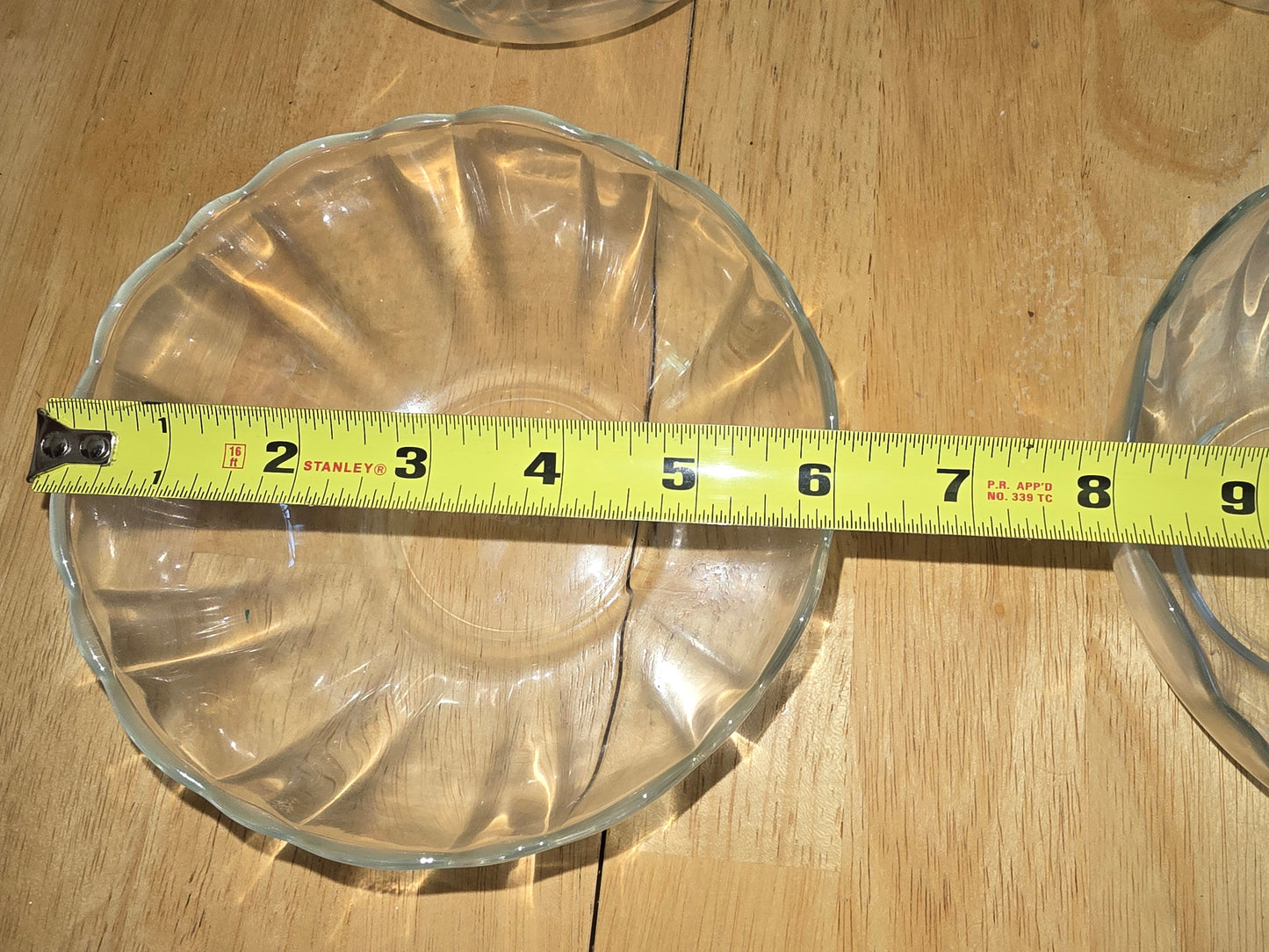 ✨ 6" Arcoroc France Arcade Bengale Clear Glass Bowls – Classic French Elegance ✨