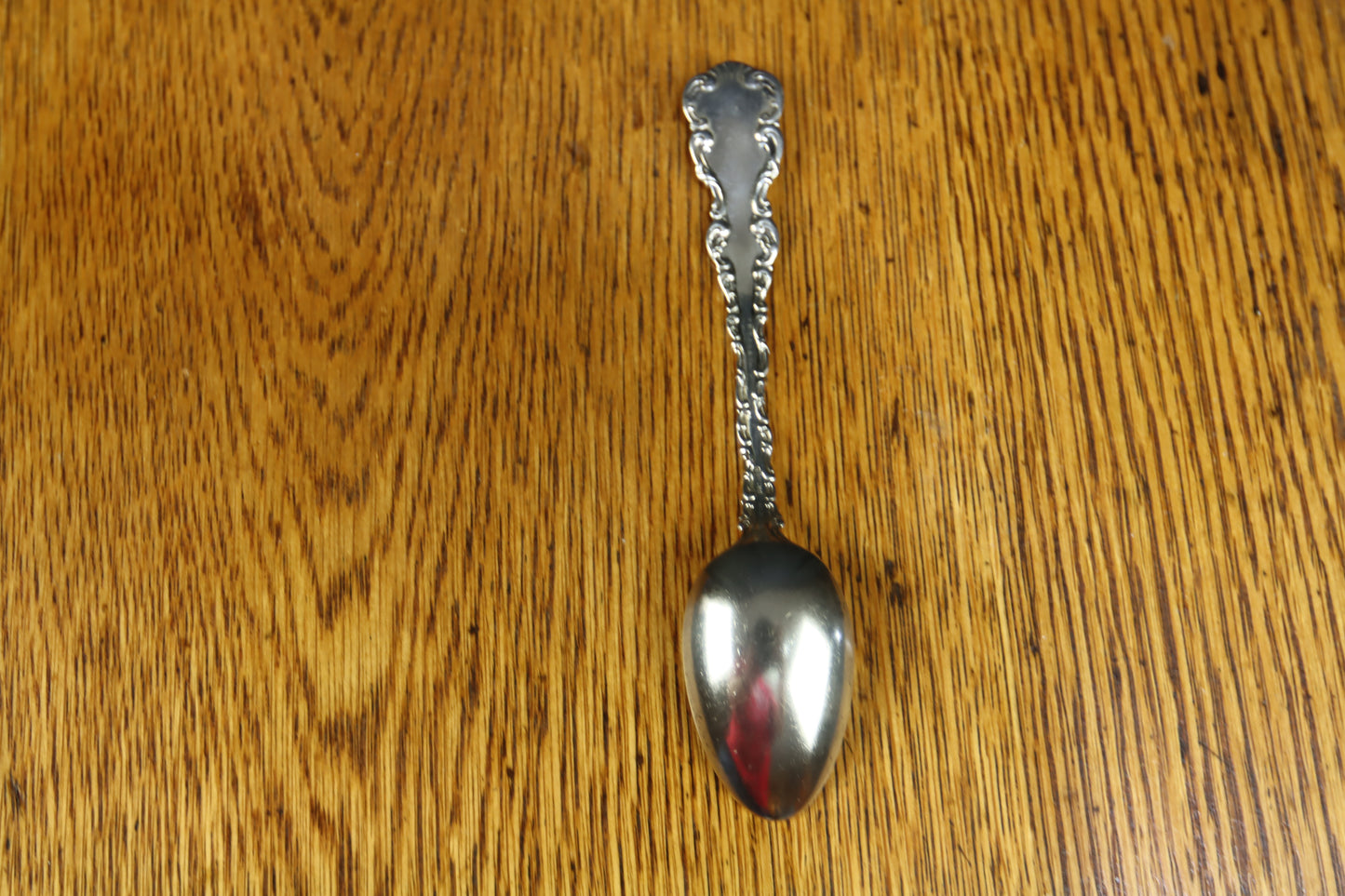 WHITING MFG. CO. "LOUIS XV" STERLING SILVER 5 3/4" TEASPOON