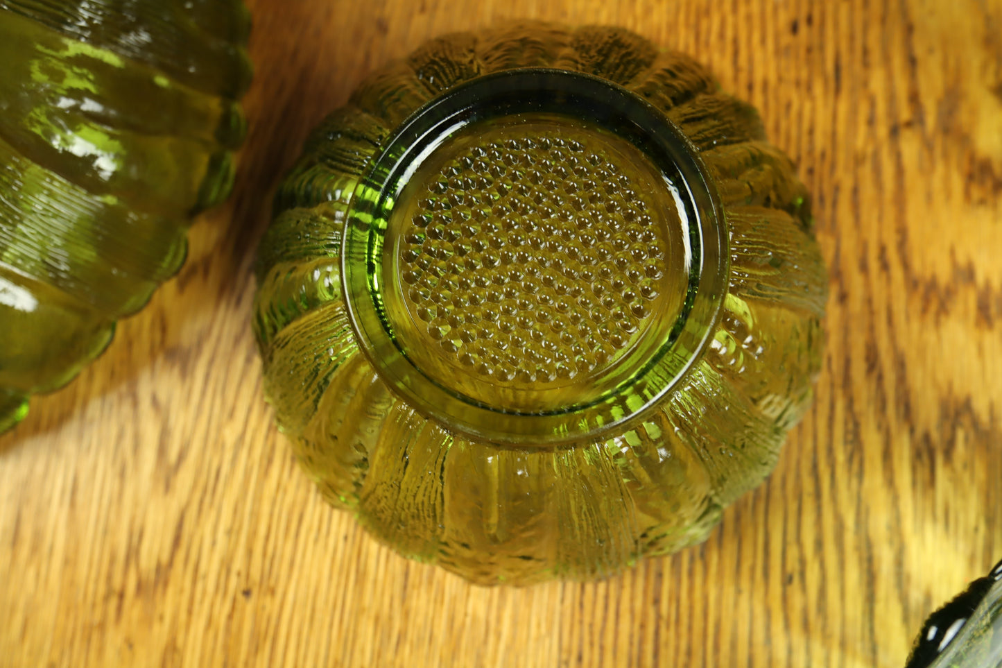 Vintage Indiana Glass Sunflower Bowl Set